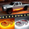 Nilight Truck Running Board Lights 2PCS 60 Inch LED Side