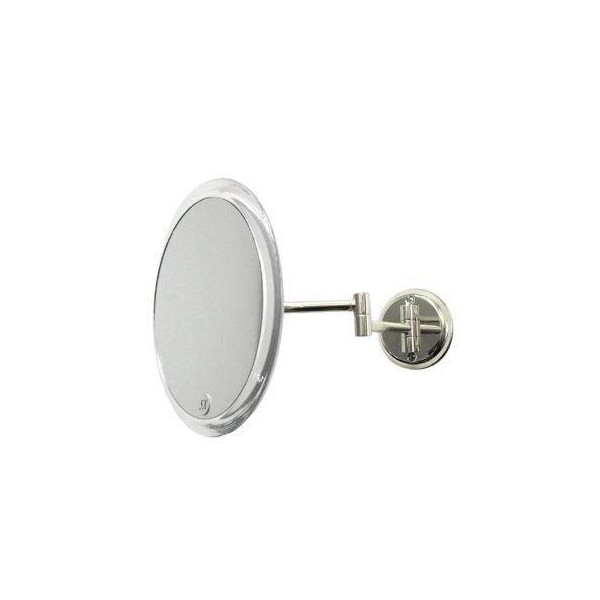 Single Sided Non-Lighted 5X Magnification Wall Mount Mirror