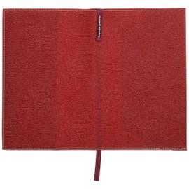 Faux Leather R Book Cover 新書 , red