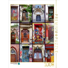 CALVENDO Puzzle Knocked – Doors in Bremen 1000 Pieces Laying Size 48 x 64 cm Photo Puzzle Picture by Wibke Woyke