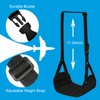 Florixen 2-Pack Airplane Foot Hammock Travel Essentials - Portable Airplane