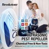 Brookstone Ultrasonic Pest Repeller - 2 Pack - Safe &