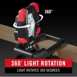 Coast New ! Coast Rechargeable Clamp Work Light 3900 Lumens 360 Degree Rotation