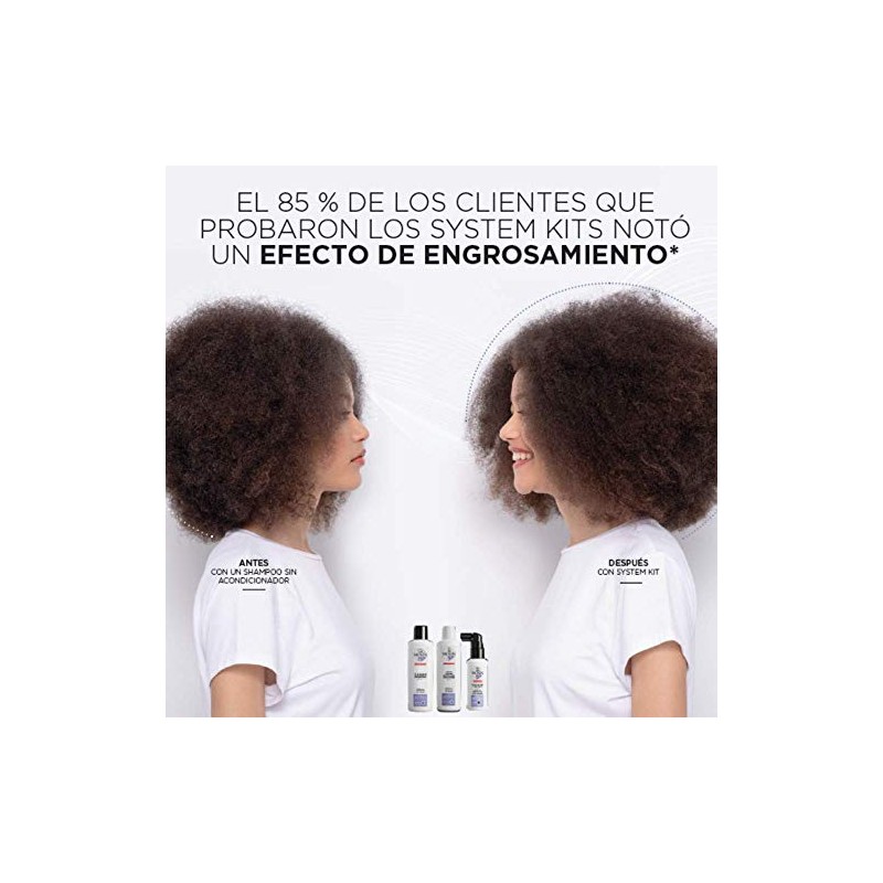 Nioxin Kit 3 de Crecimiento de Cabello, para Cada Moderada