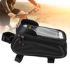 Bike Phone Front Frame Bag Waterproof Reflective Bicycle Phone Mount