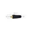 RIVERWELD TIG Welding Cable Panel Connector Plug DKJ35-50 315Amp with