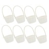 LIFKOME Storage Basket 8pcs Rattan Basket Bushel Basket Easter Basket