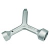 VIDABTE MKF2 Meter Curb Box Key triangle curb box wrench,Electric