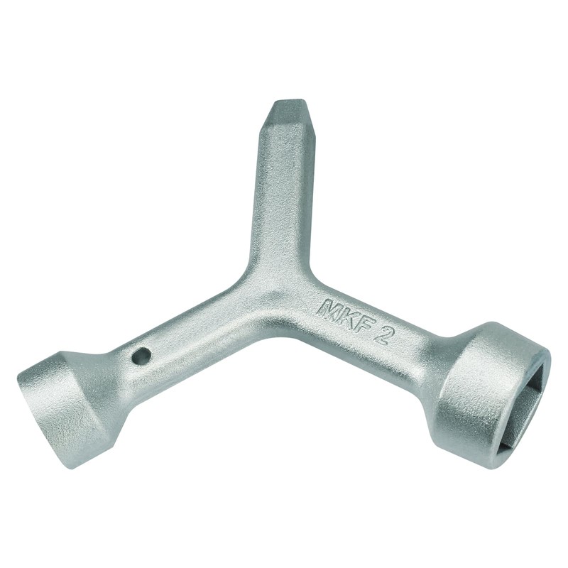 VIDABTE MKF2 Meter Curb Box Key triangle curb box wrench,Electric