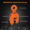 BEAMNOVA 2 Ton 4400 lbs Vertical Plate Lifting Clamp Sheet