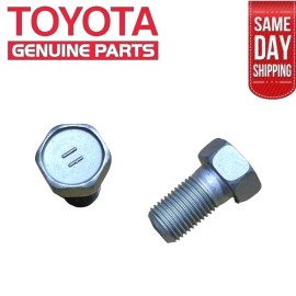 Toyota 93 - 97 TOYOTA LAND CRUISER FZJ80 REAR BRAKE CALIPER BOLT QTY 2 OEM NEW