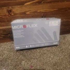 Ansell 93-243 Microflex Gloves   Powder Free Pack of 100