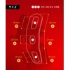Kaedear KDR-YX1 V-Type Motorcycle Stay Hardware (Offset) 2 Pieces
