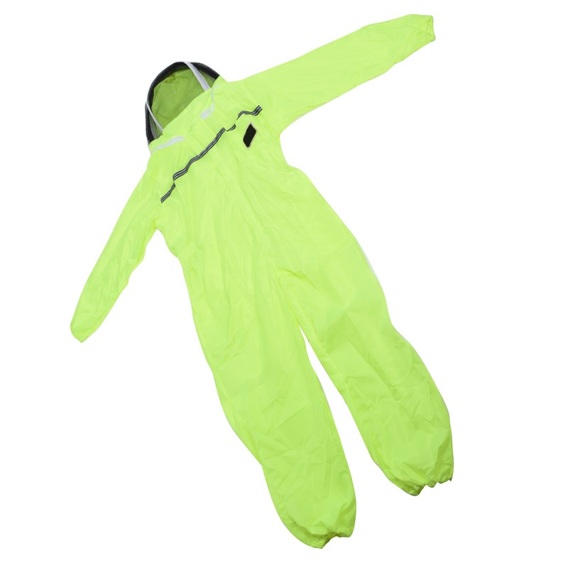 Beekeeping Suit Fluorescent Green One Piece Zipper Design Breathable Beekeeper