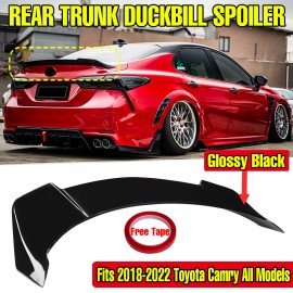 dtangor Rear Trunk Ducktail Spoiler Wing For Toyota Camry 2018-2023  L XLE LE SE XSE
