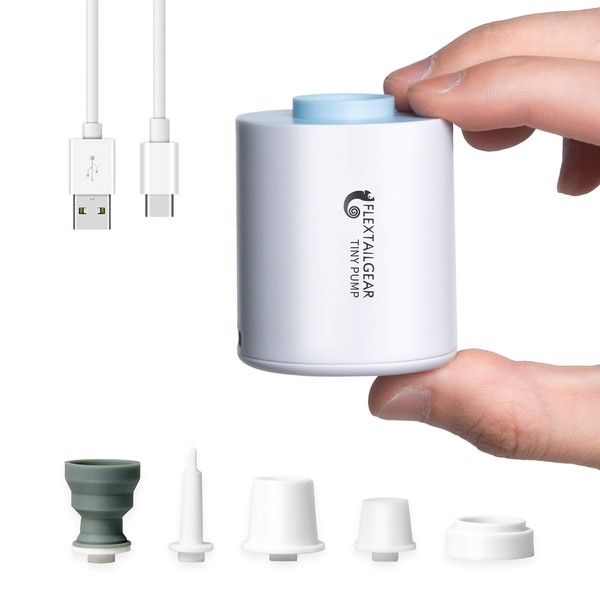 FLEXTAILGEAR FLEXTAILGEAR Tiny and Portable Air Pump Ultra-Mini Pump with