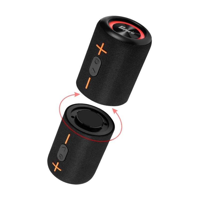 2 in 1 Dual Splittable BT5.3 Speaker, IPX6 Waterproof Blue-tooth