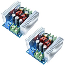 2PCS 20A 300W CC CV Step Down Module Adjustable DC 6-40V to 1.2-36V Voltage Regulator Buck Converter Constant Current Power Supply Module (2X)