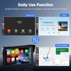 VOLAM 7" Wireless Motorcycle CarPlay Screen, IP67 Waterproof Touchscreen,GPS Navigation