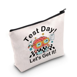 Teacher Gift for State Testing Test Day Let's Get It Cosmetic Bag School Counselor Gift (Let's Get It CA Bag)