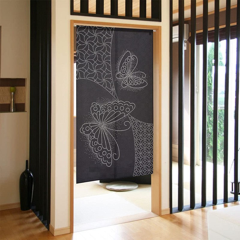 Noren 95112 Japanese Style, Stylish, Japanese Modern Tapestry, Blindfold, Noren