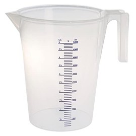 Heavy Duty Measuring Jug 5 litres Lightweight Strong Durable