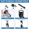 GUOYOU Siphon Sink Kit, Sink Drain Fitting Kit with Flexible