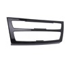 Air Conditioning Button Frame Carbon Fiber Texture Panel Trim Replacement