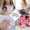 100 Pcs Almohadillas para Quitar Esmalte de Uñas, Quitaesmalte de