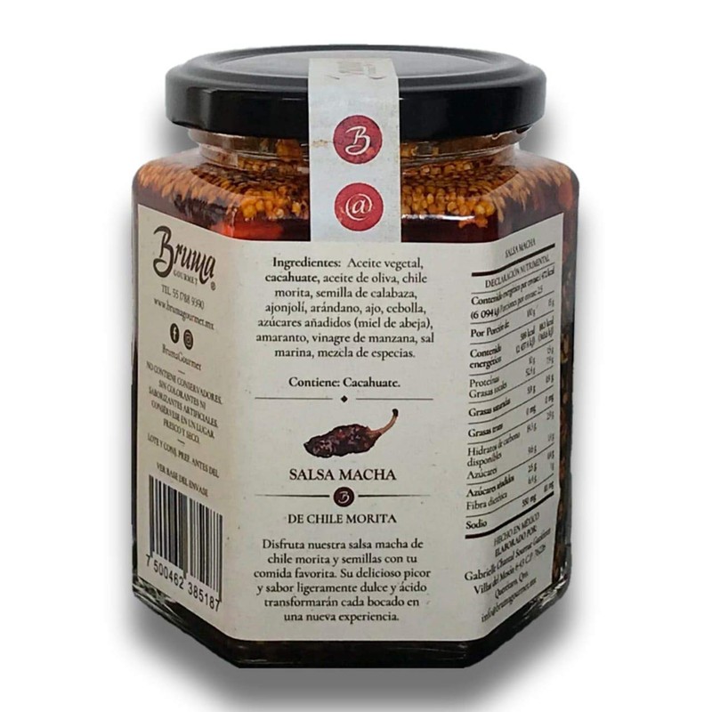 Bruma Gourmet Bruma gourmet. salsa macha de chile morita 250