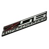 2Pcs New Z06 Blown Supercharged Engine Emblems 3D Badges Nameplate