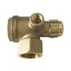 Anawakia Check Valve, Compressor Check Valve, 3 Way Male Thread