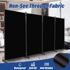 Room Divider 6ft Room Dividers and Privacy Screens, 4 Panel