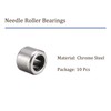 Kozelo 10pcs HF0608 Needle Roller Bearings 6mm x 10mm x