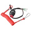 MagiDeal Boat Kill Switch Safe Switch Lanyard Tether Kit Safe