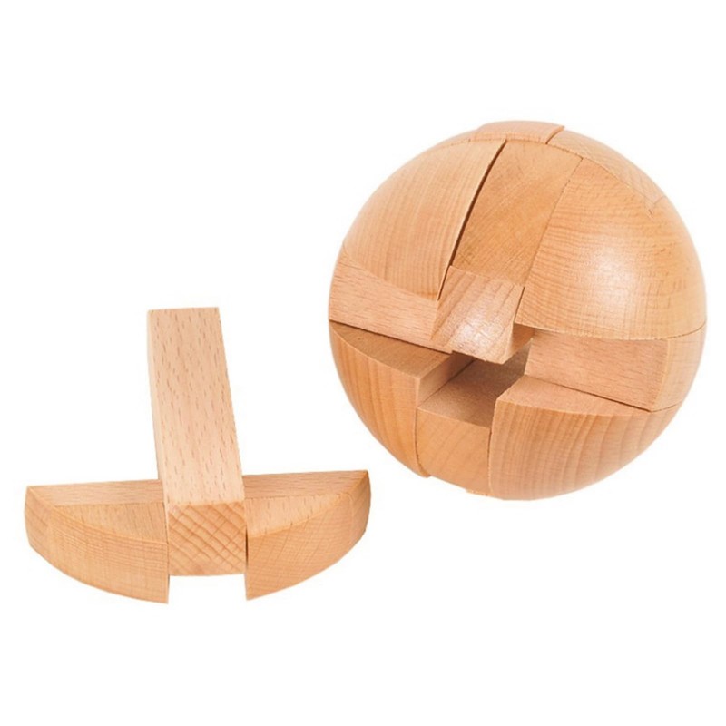 Yilloog Wooden Puzzle Brain Teasers 3D Logic Puzzles, Brain Teaser