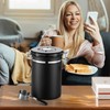 Olyzer Stainless Steel Coffee Canister 22 oz, Airtight Coffee Storage