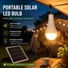 Solar Rechargeable LED Bulb for Outdoor Use – Portable Hanging