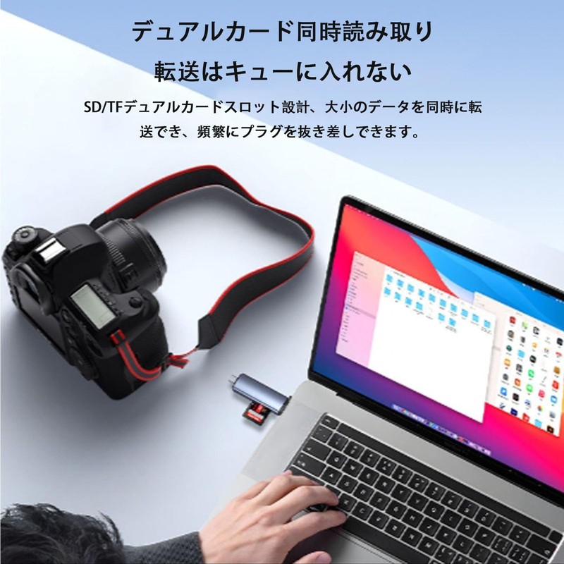 SD Card Reader, CompactFlash Reader, SD/TF Card Memory Card Adapter