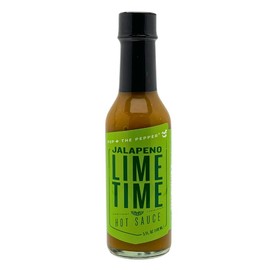 Pup & The Pepper Jalapeno Lime Time Hot Sauce - A Zesty Twist of Lime and Jalapeno Heat