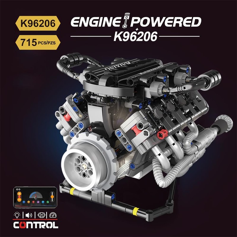 DUANT K96202 V8 Engine Building Block Set (K96206)