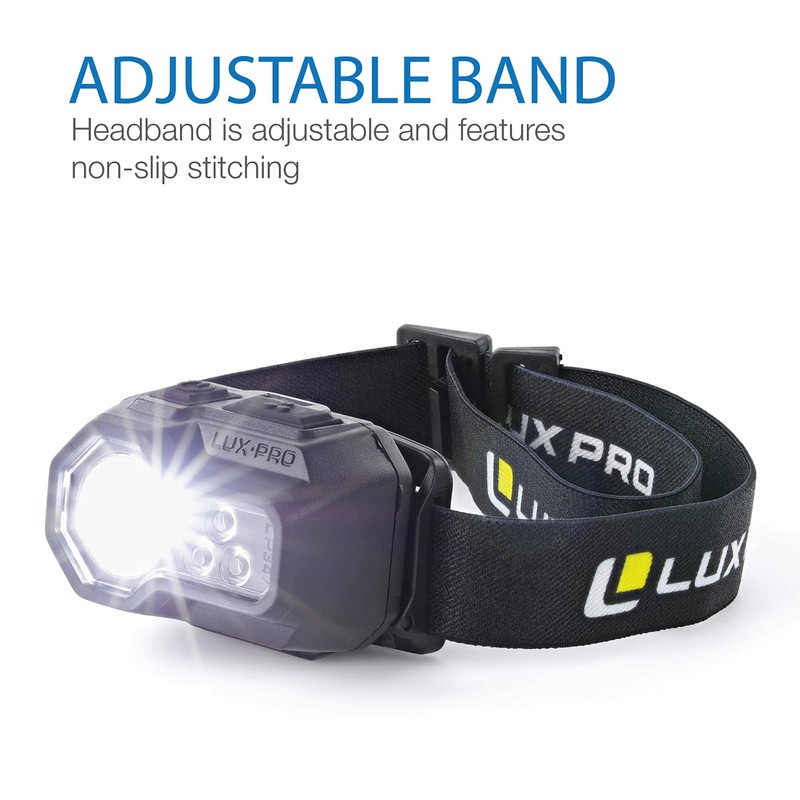 Lux Pro Bright 400 Lumen Camping LED Headlamp - LP347