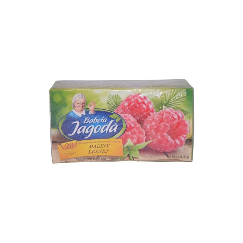 Babcia Jagoda Raspberry Tea 40g (Pack of 3)