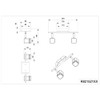 Reality Leuchten LED Deckenleuchte Roubaix R82152107, Metall, Nickel matt, Acryl