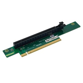 PCI-Express 16x Riser Card 270-Degree R-Angle Riser Adapter Card for 1U 2U, Compatible with Supermicro Riser Card RSC-RR1U-E16