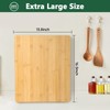 ZJYOUZHU Wood Cutting Board for Kitchen, Charcuterie Boards, Bamboo Cutting