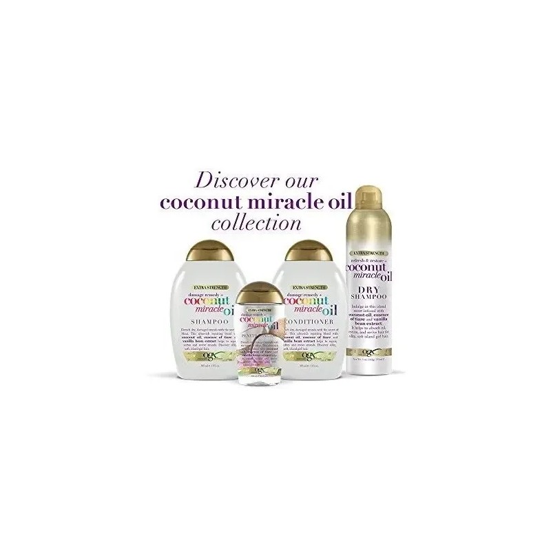 Remedio De Daño Extra Fuerte De Ogx Coconut Miracle