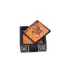 Wooden Coasters Set of 6 Handmade Handpainted Decorative Rajasthani Square