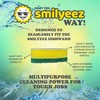 Smilyeez Soap Dispensing Dishwand (Grey) with Ergonomic Handle and 4