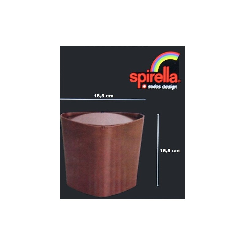Spirella Trix-Eco 10.15453 Dustbin Brown